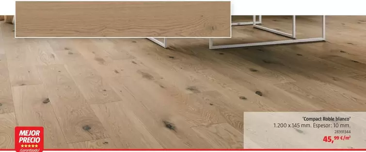 Parquet Natural 'Compact Roble Blanco'