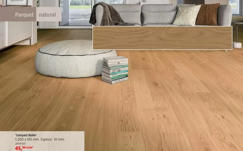 Parquet Natural 'Compact Roble'