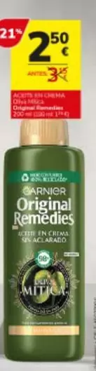 Original Remedies - Aceite En Crema