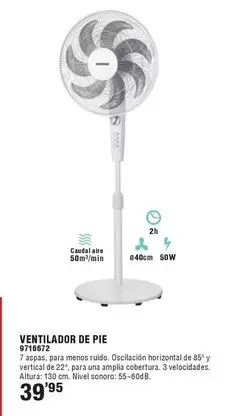 Ventilador De Pie