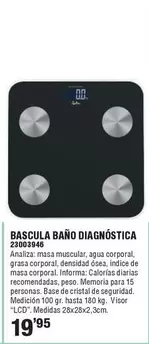 Bascula Bano Diagnostica 23003946