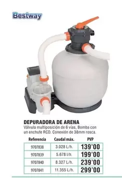 Bestway - Depuradora De Arena