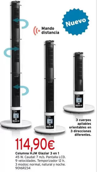 HJM - Columna  Glazar 3 En 1
