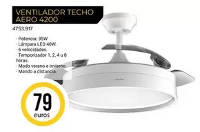 Ventilador Techo Areo 4200 