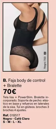 Faja Body De Control + Bralette