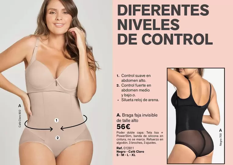 Braga Faja Invisible De Talle Alto