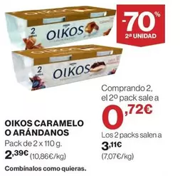 OIKOS - Caramelo O Arandanos