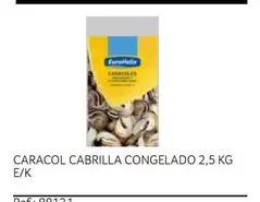 Caracol -  Cabrilla Congelado