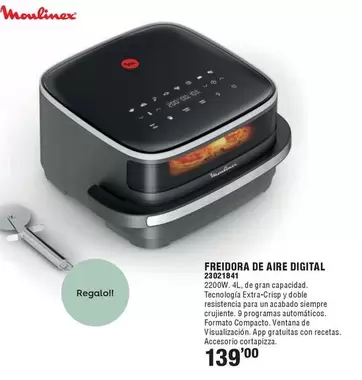 Moulinex - Freidora De Aire Digital 23021841