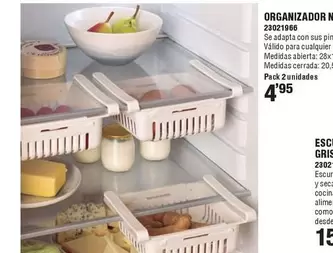 Organizador Nevera Extraíble