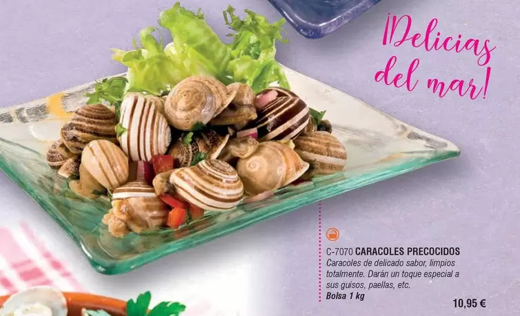 Caracoles Precocidos