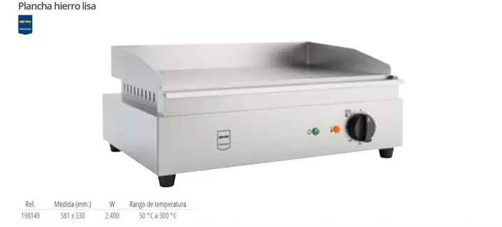 Makro - Plancha Hierro Lisa