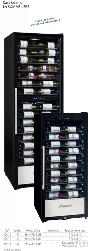 La Sommelière - Cava De Vino