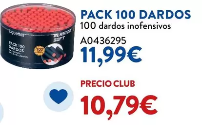 Juguettos - Pack 100 Dardos