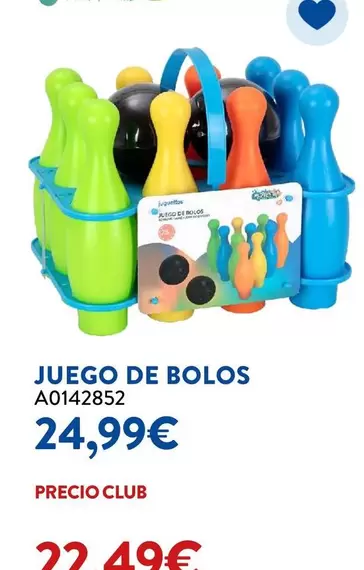 Juguettos - Juego De Bolos