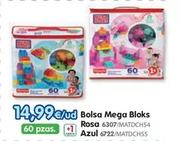MEGA - Bolsa  Bloks Rosa