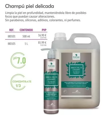 Champú Piel Delicada