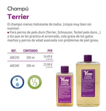 Champú Terrier