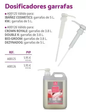 Dosificadores Garrafas