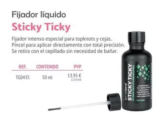 Fijador Líquido Sticky