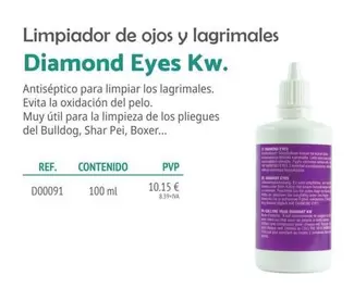 Diamond - Limpiador De Ojos Y Lagrimales Eyes