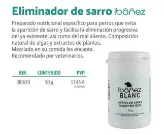 Ibañez - Eliminador De Sarro