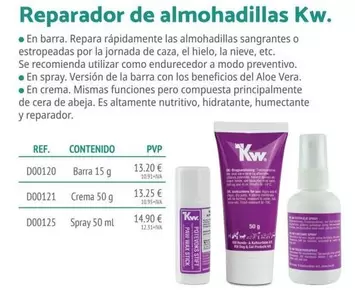 Reparador De Almohadillas Kw