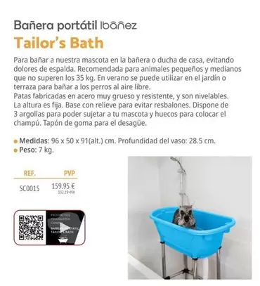 Ibanez - Banera Portatil 