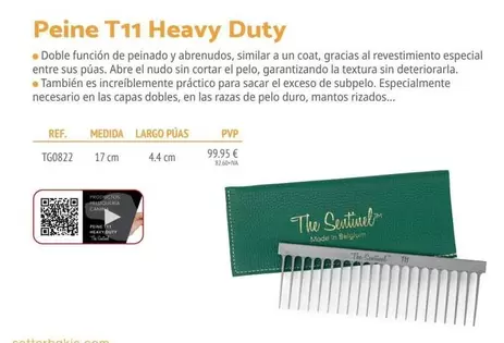 Peine T11 Heavy Duty