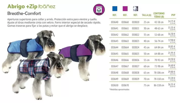 Abrigo +Zip Ibènez Breathe-comfort