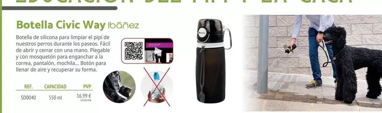 Botella Civic Way Ibonez