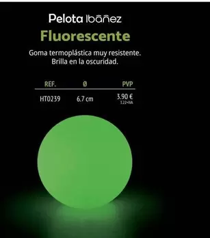 Pelota Ibonez Fluorescente