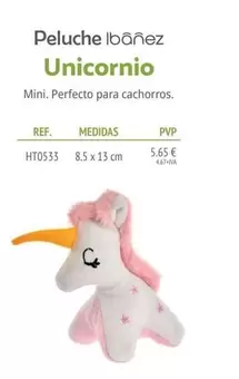 Ibanez - Peluche Unicornio