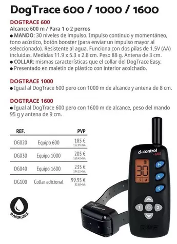 Booster - Dogtrace 1000