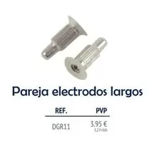Pareja Electrodos Largos