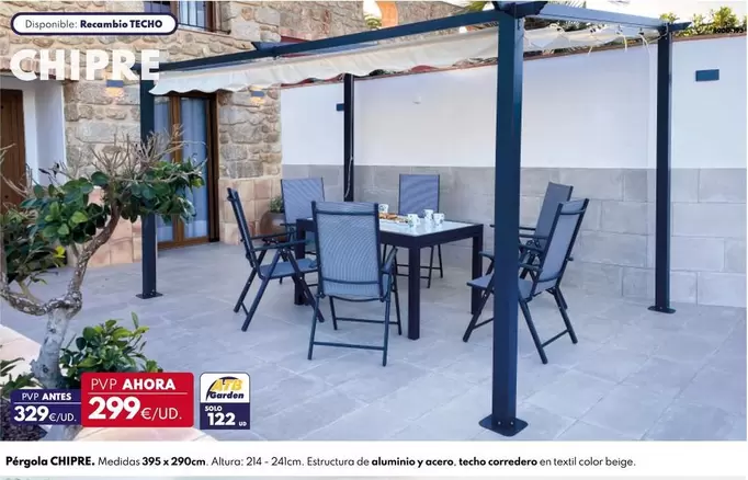 Pérgola Chipre