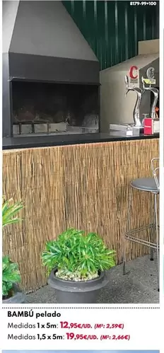 Bambú Pelado