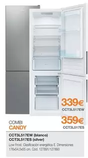 Candy - Combi CCT3L517EW 