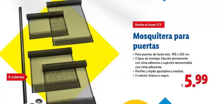 Mosquitera Para Puertas