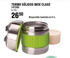 Termo Sólidos Inox Class