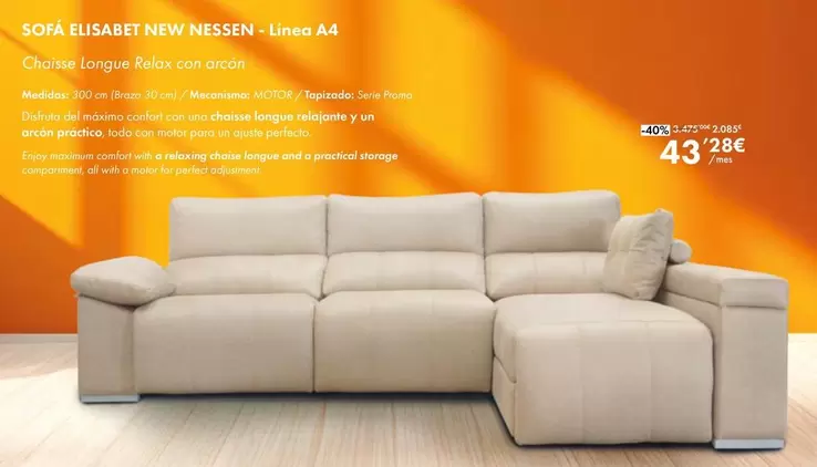 Nessen - Sofa Elisabet New Linea A4