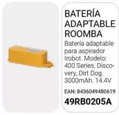 Roomba - Batería Adaptable