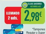 Marcas Supers - Tampones Regular O Super