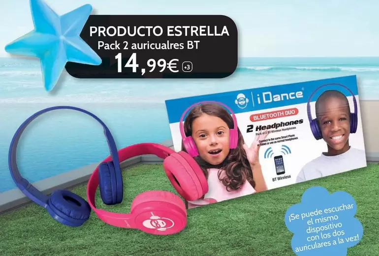 Pack 2 Auriculares BT