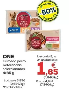 Purina One - Humedo Perro Referencias Seleccionadas