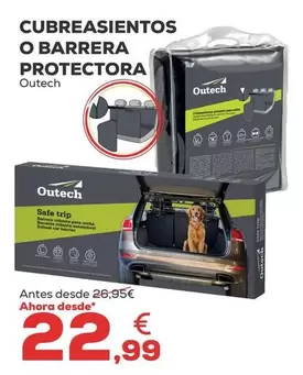 Outech - Cubreasientos O Barrera Protectora