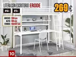 Litera Con Escritorio Erode