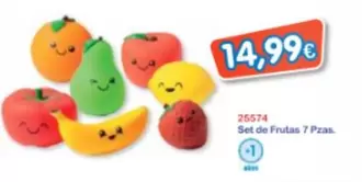 Set De Frutas 7 Pzas