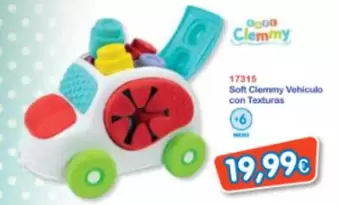 Soft Clemmy Vehiculo Con Texturas