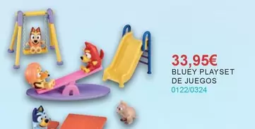 Bluey - Playset De Juegos